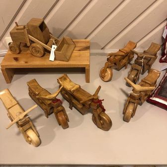 Wooden bicycles